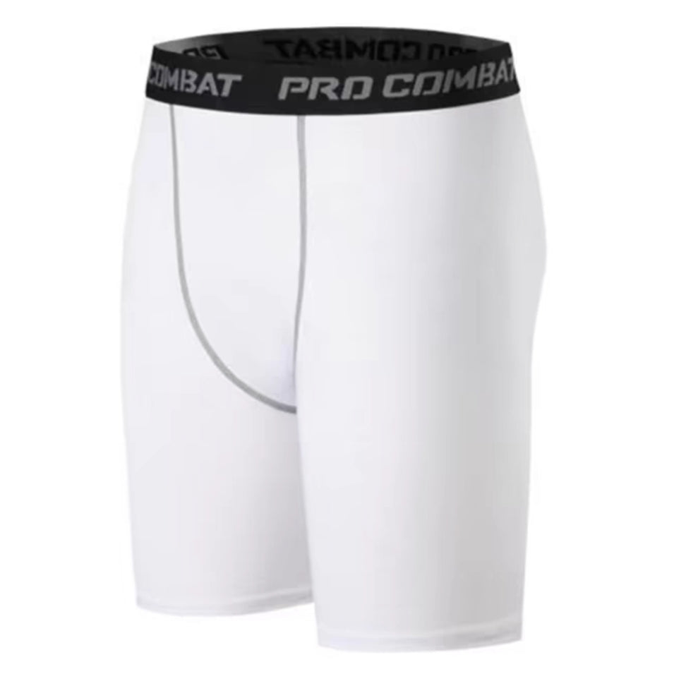 AMB Sports Pro Combat Compression Training Gym Fitness Workout Shorts
