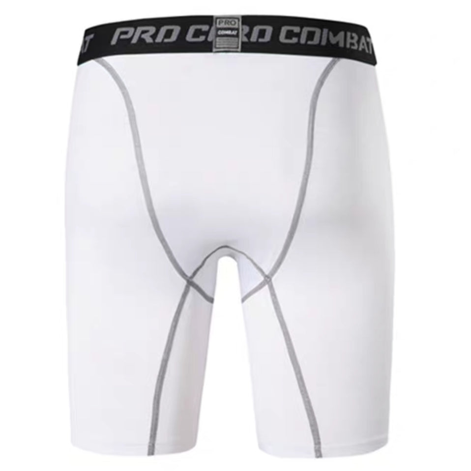 AMB Sports Pro Combat Compression Training Gym Fitness Workout Shorts