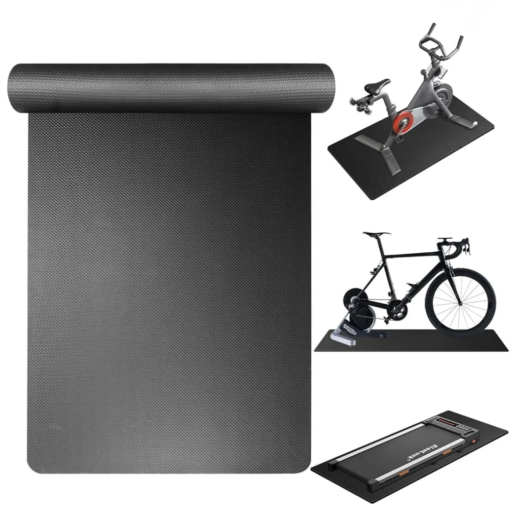 Treadmill Mat Fitness Yoga Rubber Commercial Equipment Mat 2m x 1m