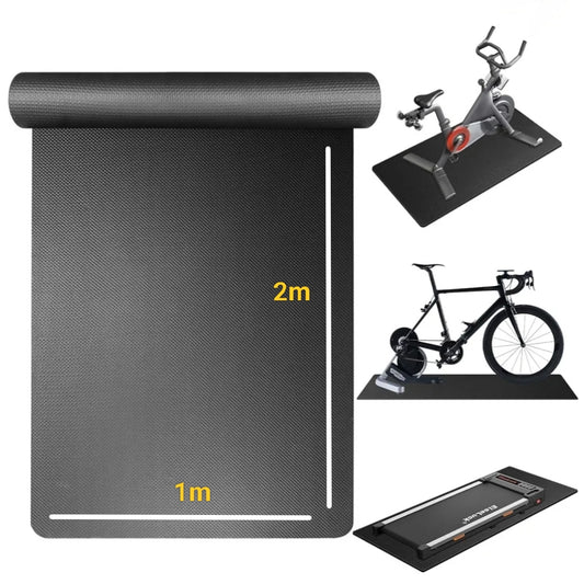 Treadmill Mat Fitness Yoga Rubber Commercial Equipment Mat 2m x 1m