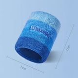 Spalding Multi-Coloured Wrist Sweatband Quick Dry Material