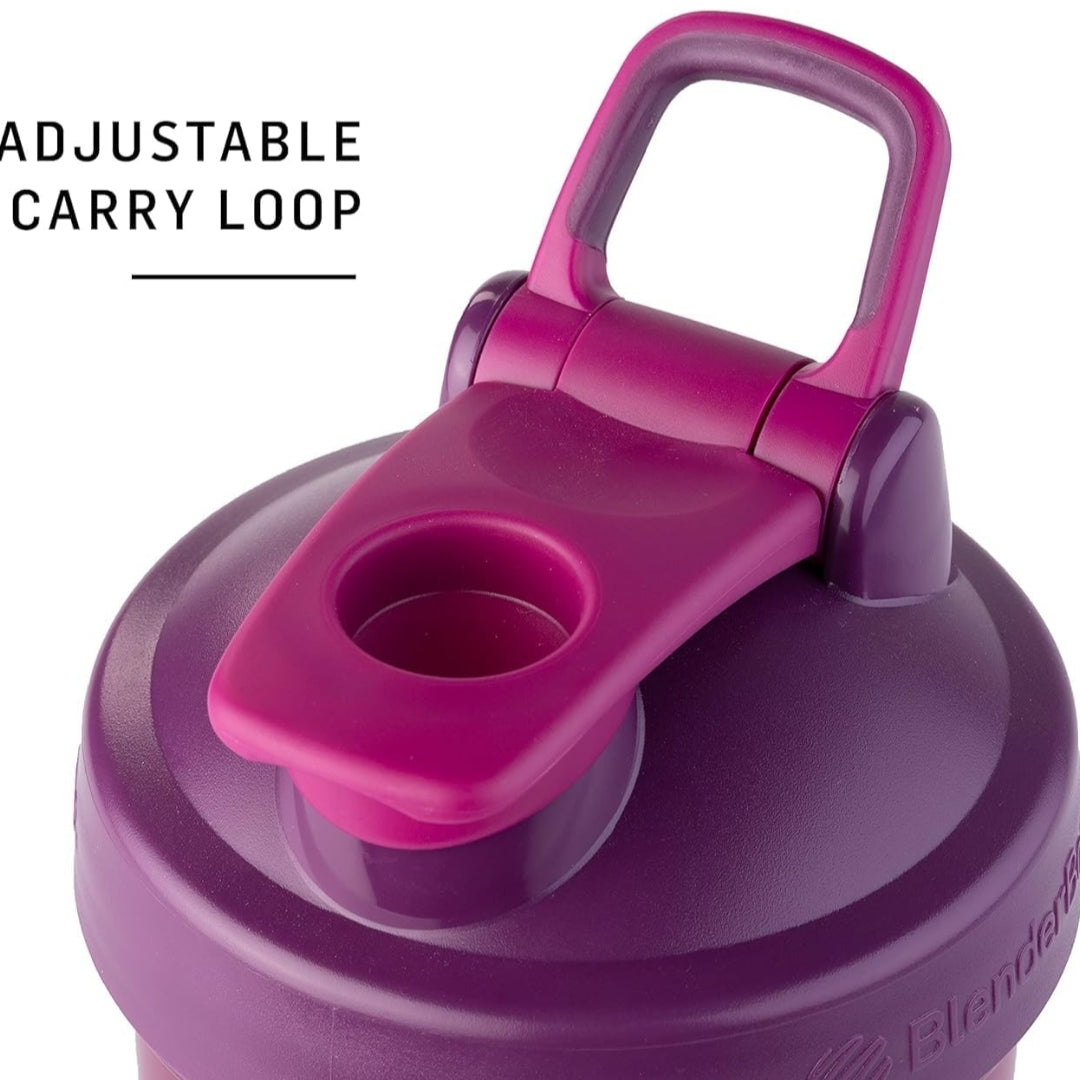 Prostak Blender Bottle V2 22oz Capacity with Pill Box - Lilac