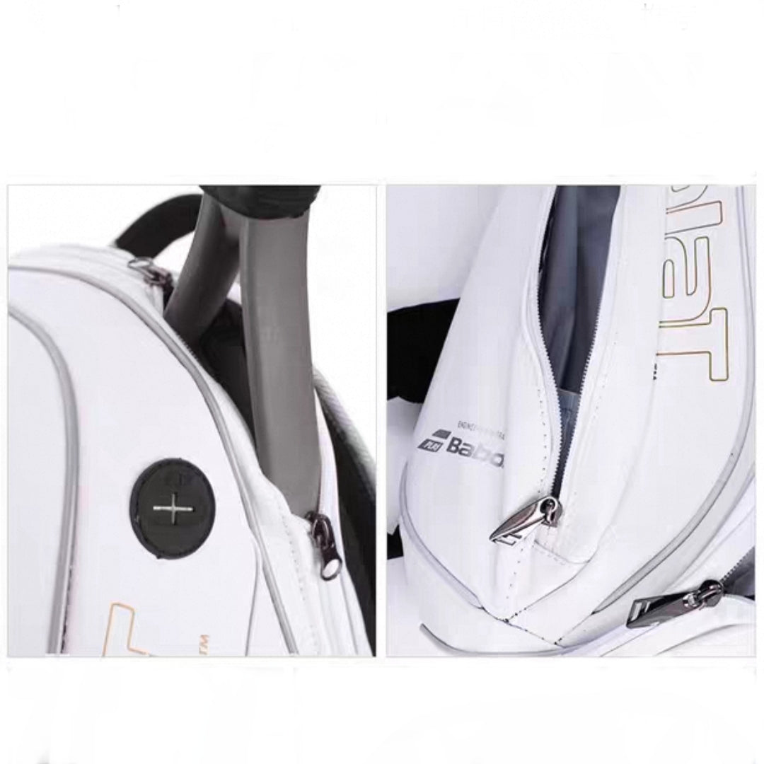 Babolat Pure Line Wimbledon Tennis Backpack – White/Gold