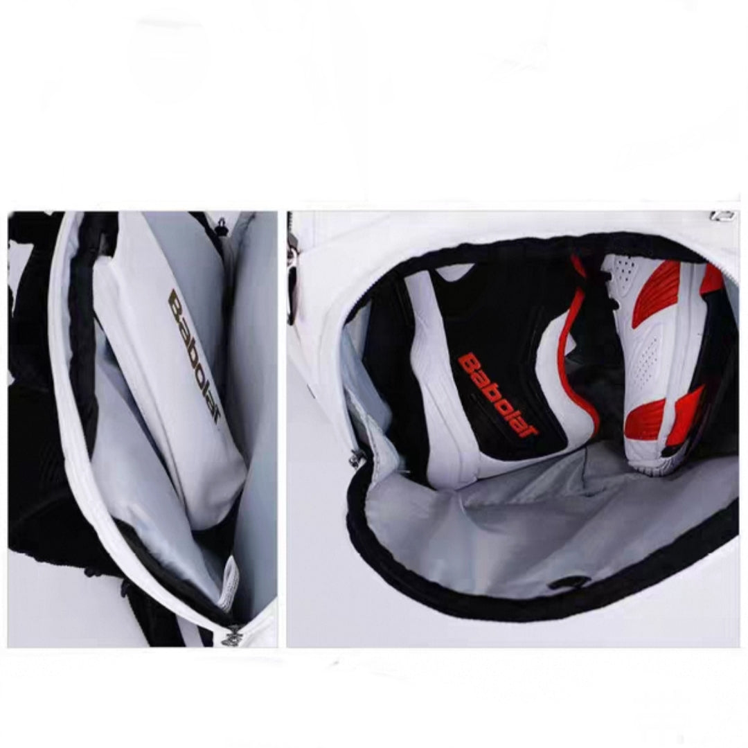 Babolat Pure Line Wimbledon Tennis Backpack – White/Gold