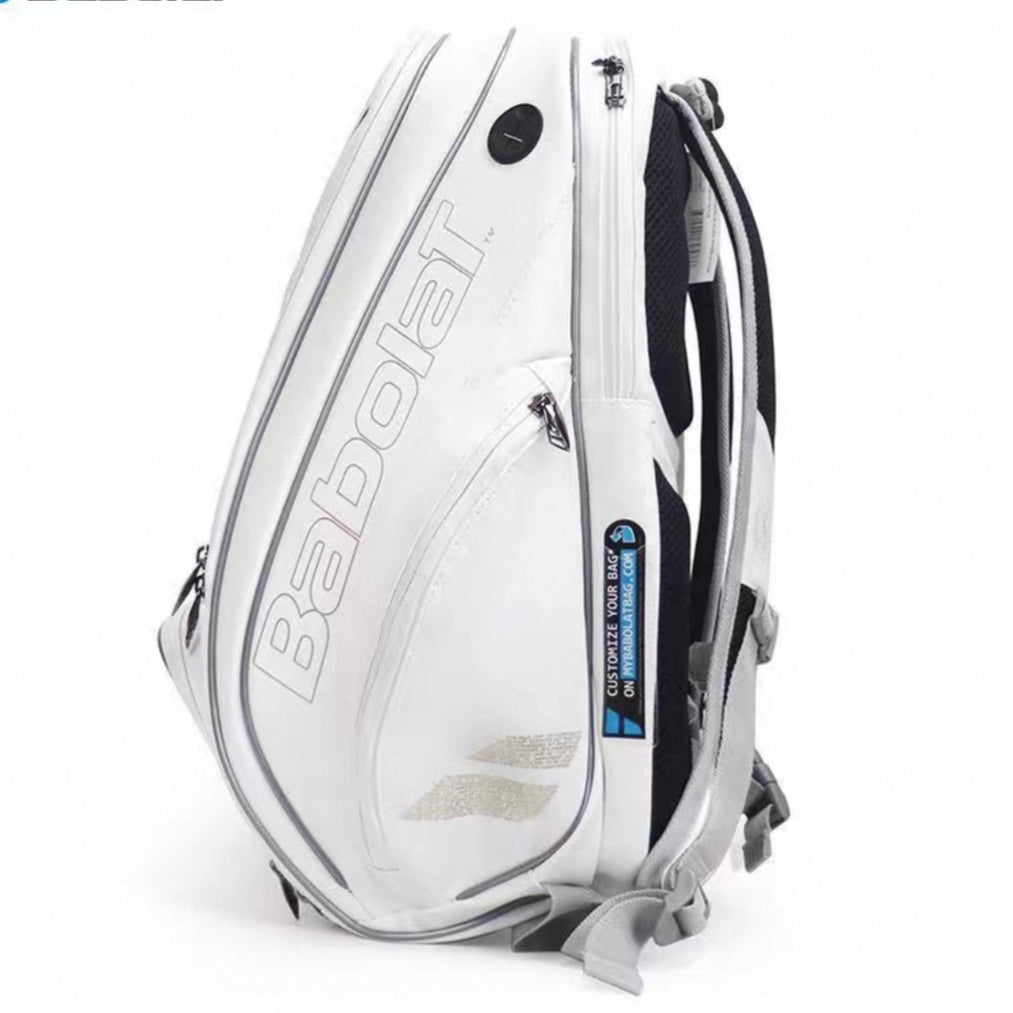 Babolat Pure Line Wimbledon Tennis Backpack – White/Gold