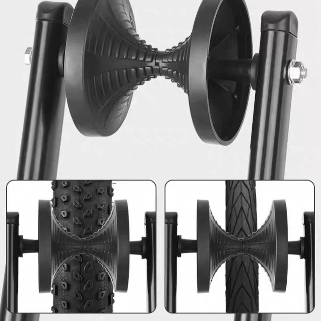 L-Shaped Bike Display Wheel Rack Parking Stand