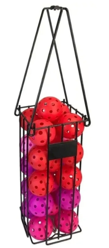 Tennis Pickleball Pick up Hopper Portable Storage Basket Retriever