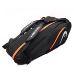 Head Insulated Tennis Bag Sport Bag Large Capacity 5-6 Tennis Racquets Bag Tennis Backpack