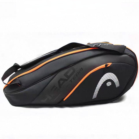 Head Insulated Tennis Bag Sport Bag Large Capacity 5-6 Tennis Racquets Bag Tennis Backpack