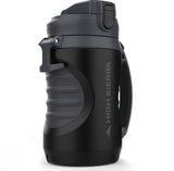 High Sierra 1.9L Insulated Water Bottle – Double Wall Stainless Steel Jug, Leakproof Flip-Top Lid, Large Metal Jug with Straw BPA-Free