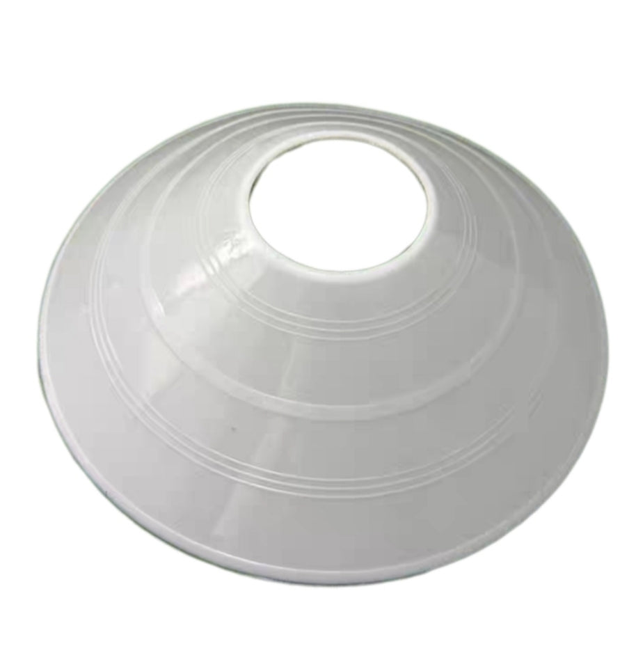 AMB Sports Agility Disc Cones Field Markers - Bright Colors for Clear Visibility Durable Flexible Spring Back to Shape Under All Weather Conditions Perfect for Soccer Football Basketball Motorcycling and Other Sports