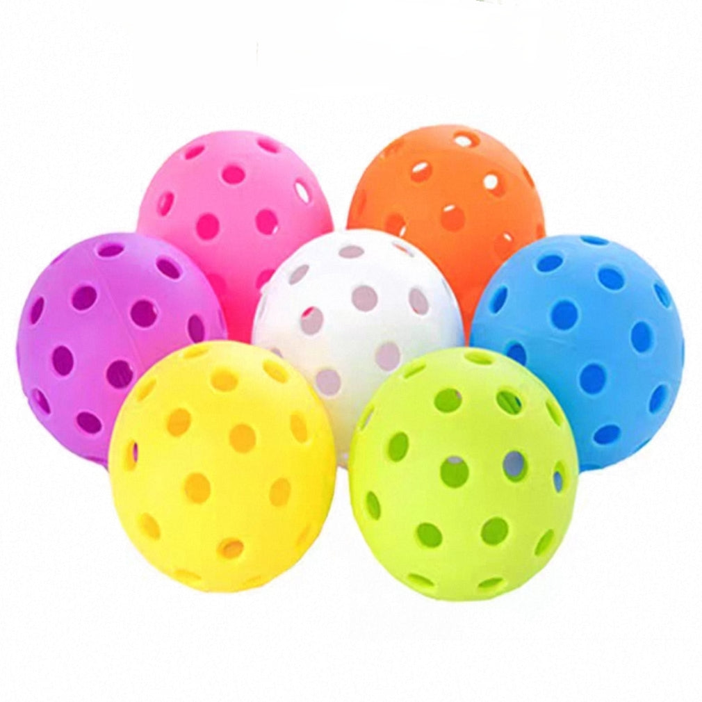 4 Pack Pickleball Balls Competition Grade 40 Hole Single Mould Construction