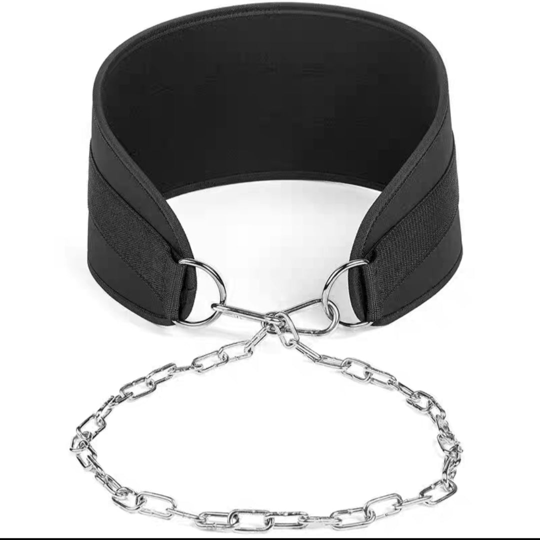 Pro Dip & Pull Up Weight Belt with Chain