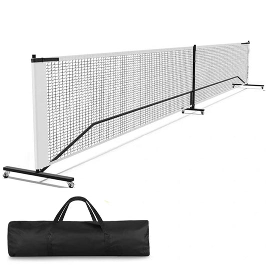 AMB Sports Portable Pickleball Net – 6.7m Regulation Size Outdoor Pickleball Net System | Easy Setup Court Net