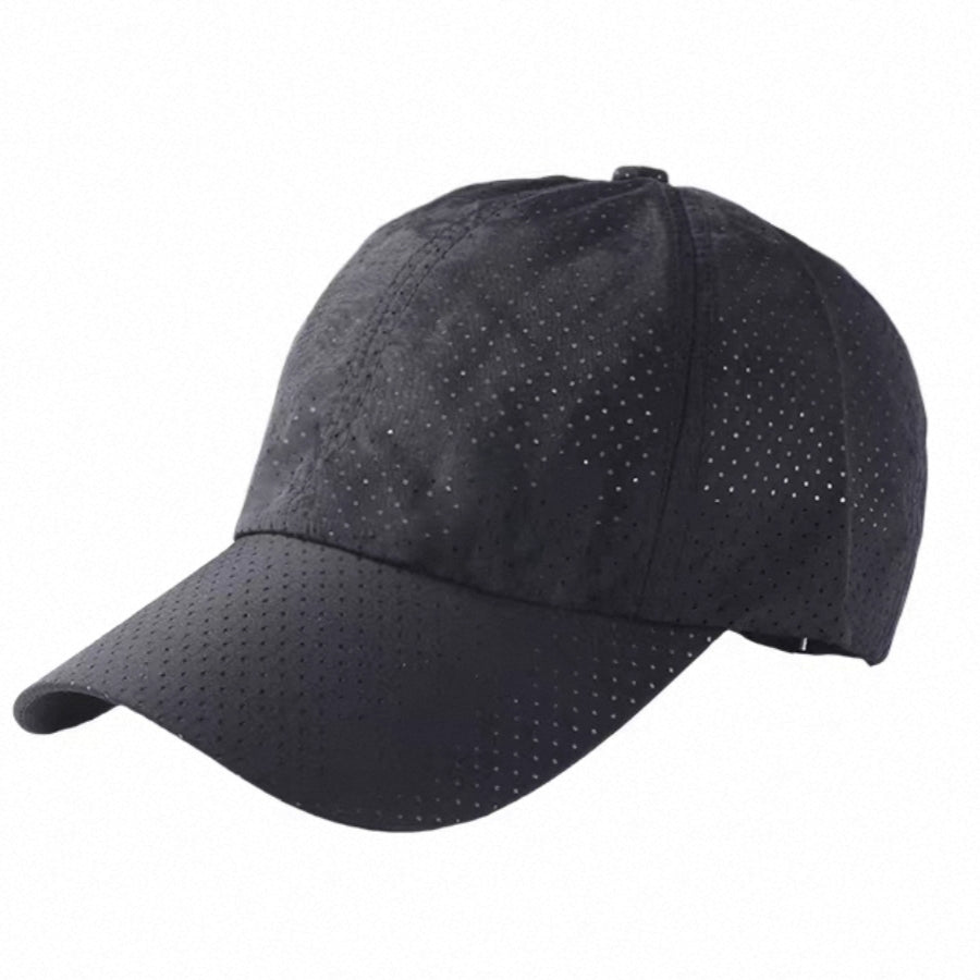Breathable Lightweight Performance Running Tennis Cap – Quick-Dry Perforated Sports Hat for Men & Women