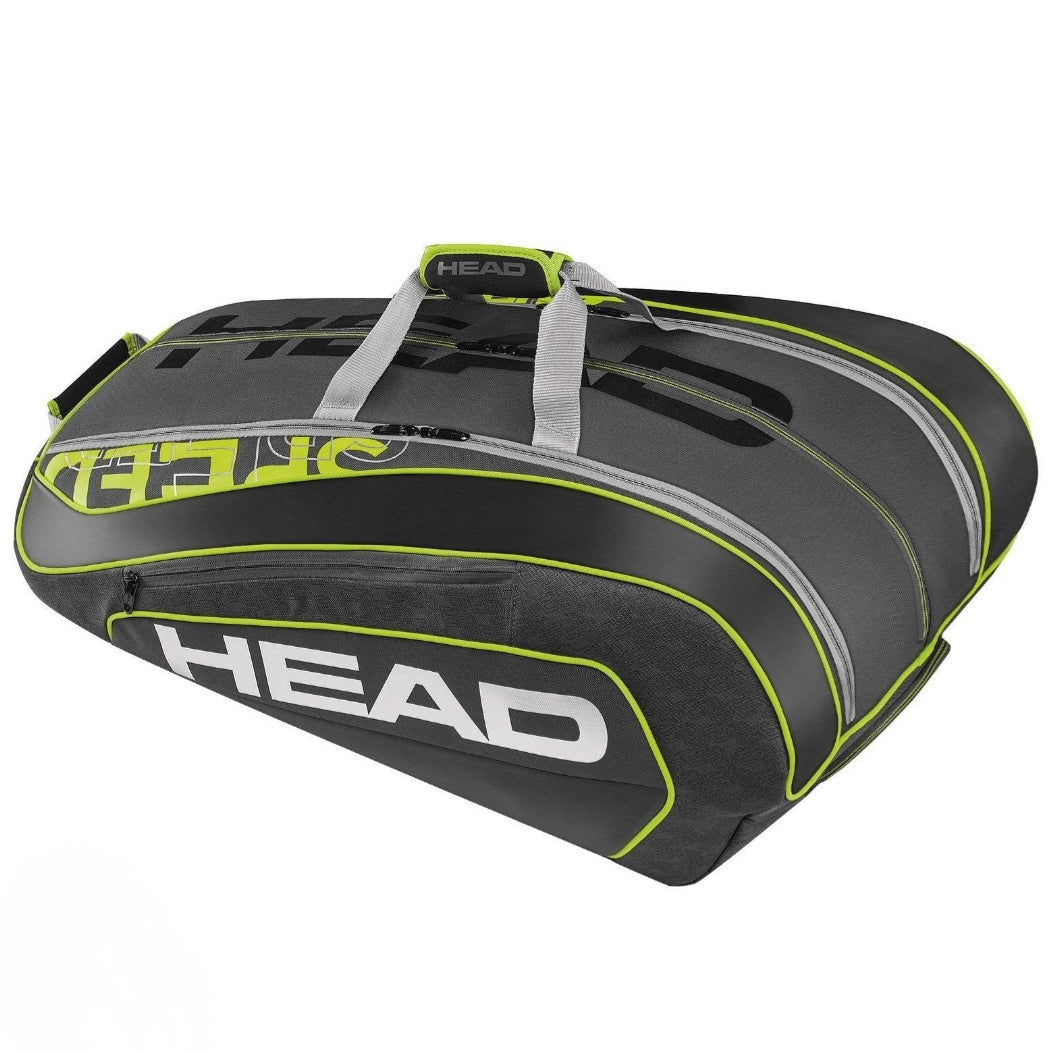 Head Speed Tennis Bag Sport Bag Large Capacity 6-8 Tennis Racquets Bag Tennis Backpack