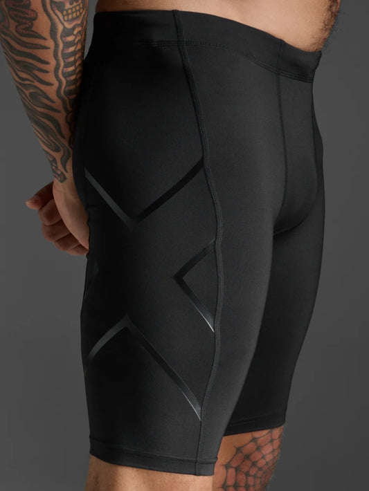 Authentic 2XU Men's Core Compression Shorts - Black/Nero