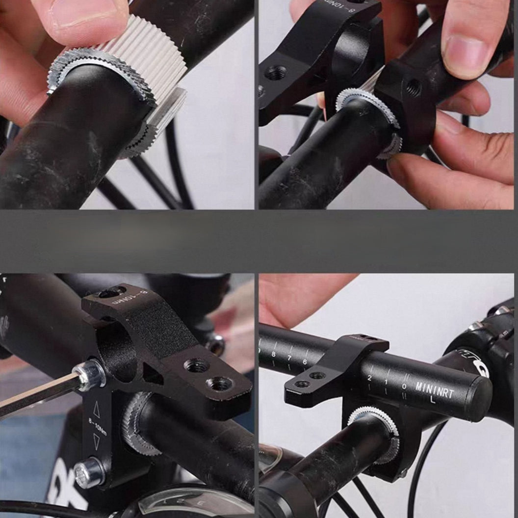 Aero Bars Bike Rest Handlebar Triathlon TT Clip-On Aerobars with Arm Rests