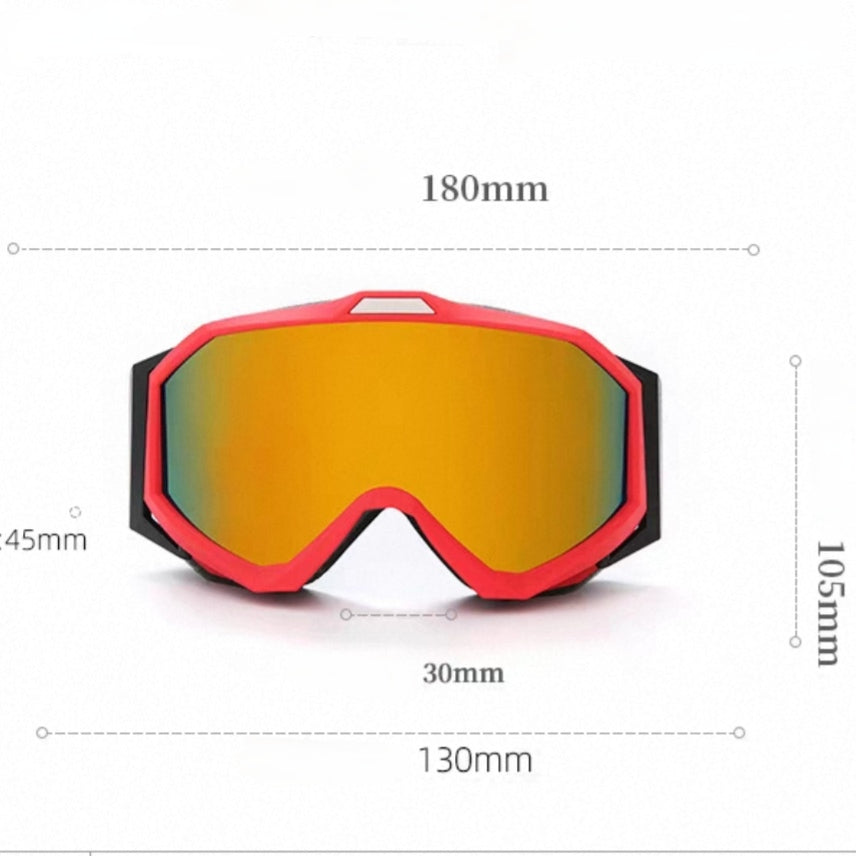 Snowboard Ski Goggles Anti-fog Snow Mask Full Frame Skiing Eyewear
