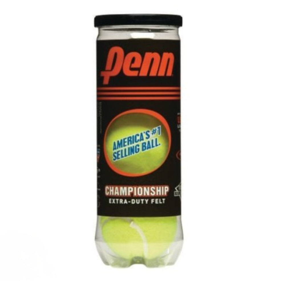 Penn Coach Pressurized Tennis Balls - Regular Duty Felt Practice & Training Tennis Balls