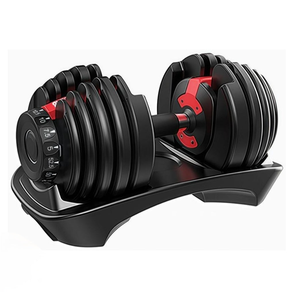 AMB Sports Adjustable Dumbbells Weights with Tray - view 10 of 11