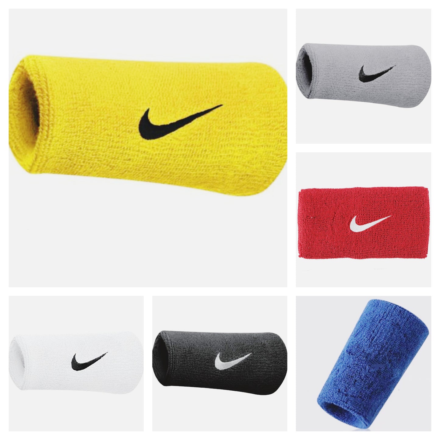 Swoosh Double Wide Wristband Sweatband