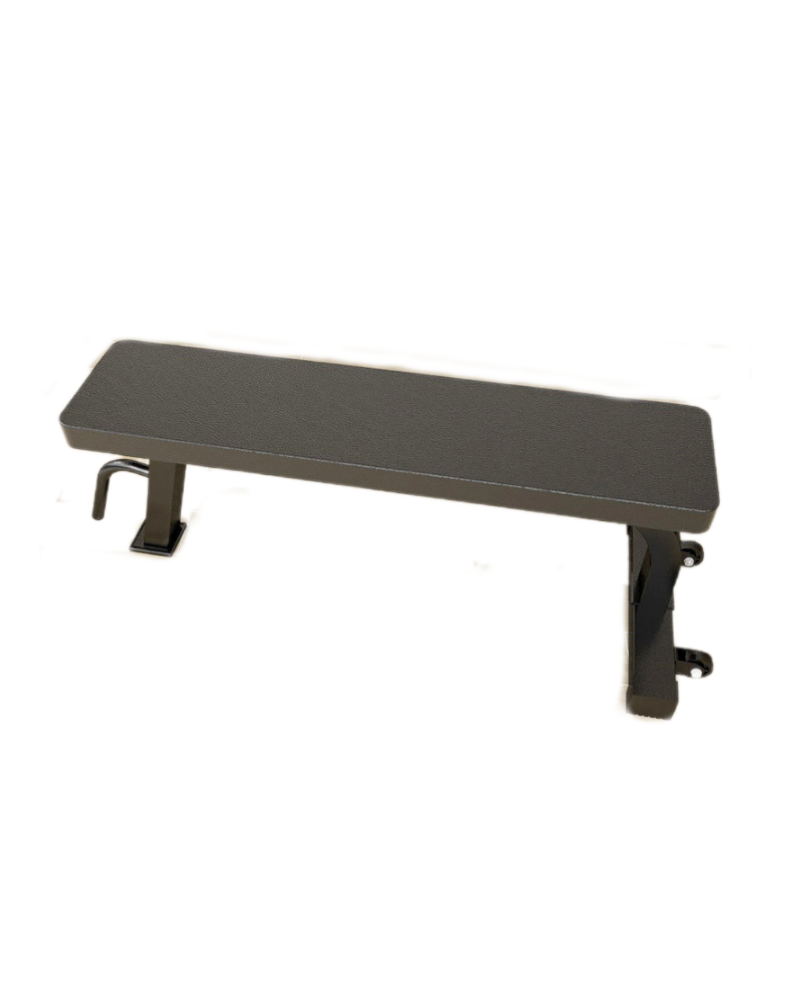 Gym Fitness Exercise Weight Bench Press with Rear Wheels