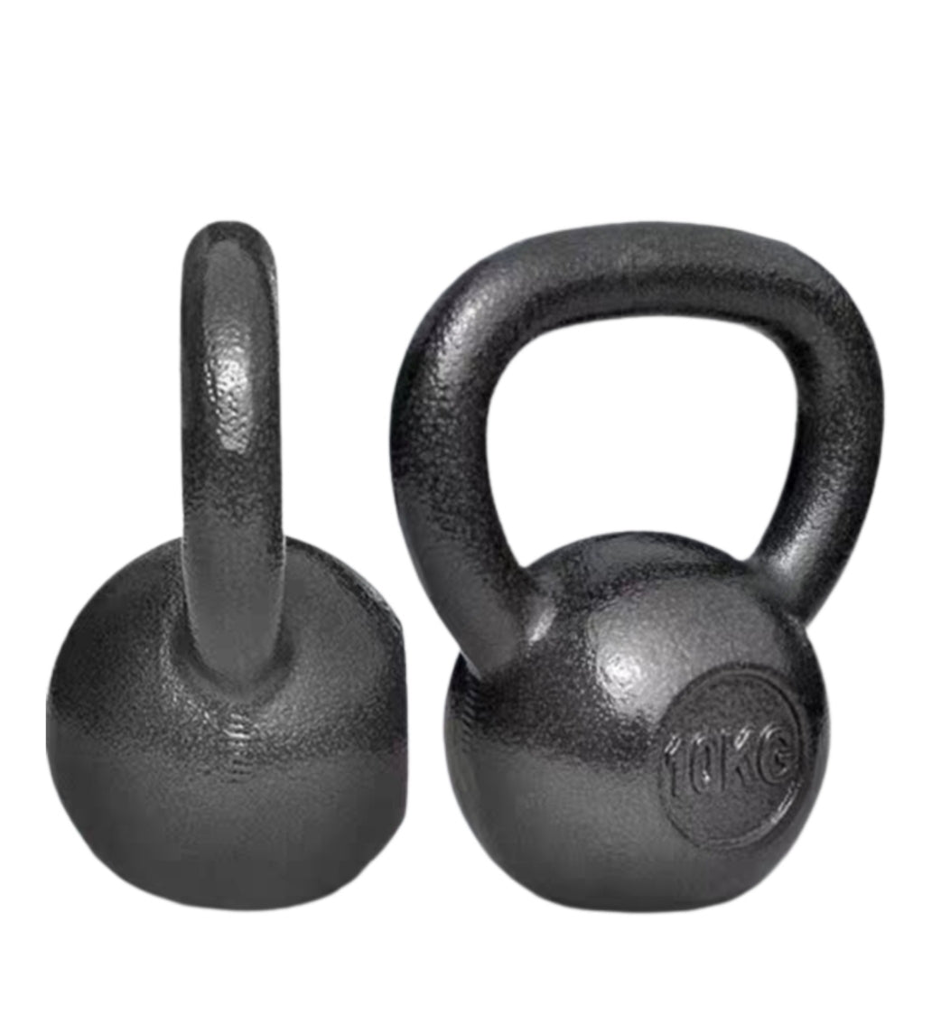 AMB Sports Large Handle Cast Iron Kettlebells