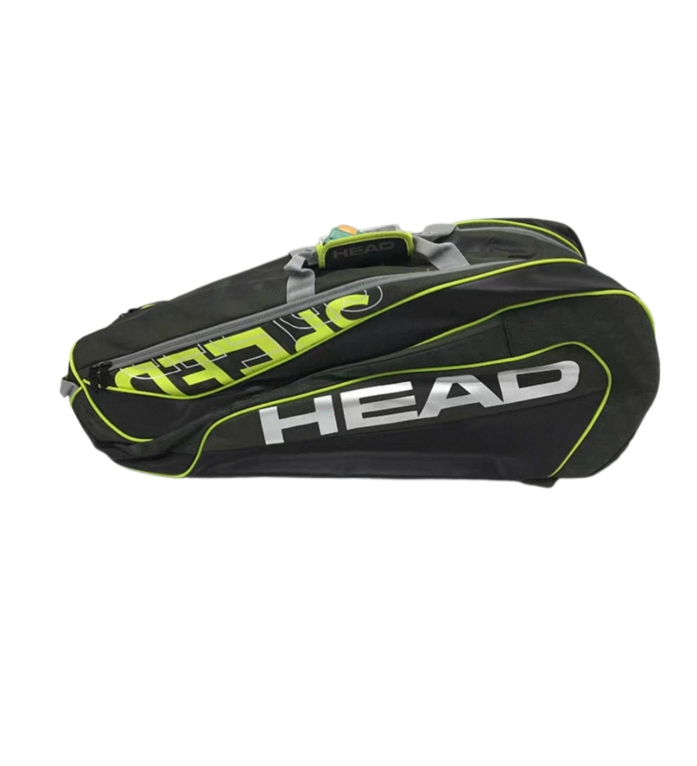 Head Speed Tennis Bag Sport Bag Large Capacity 6-8 Tennis Racquets Bag Tennis Backpack