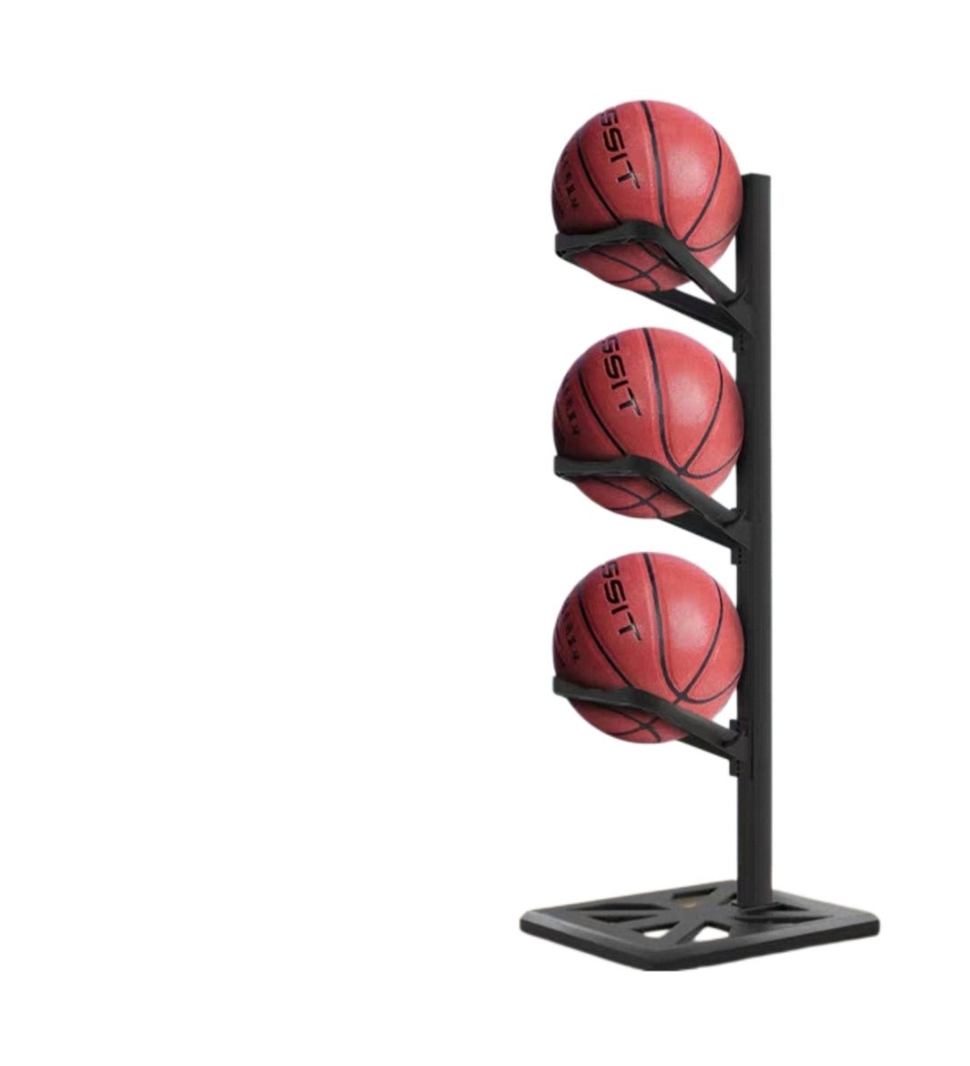 AMB Sports Ball Storage Display Rack Basketball Football Volleyball Netball