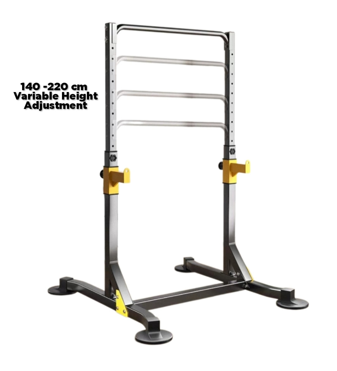 3-in-1 Power Gym Rack with Pull-up , Squat and Bench Press Combinations