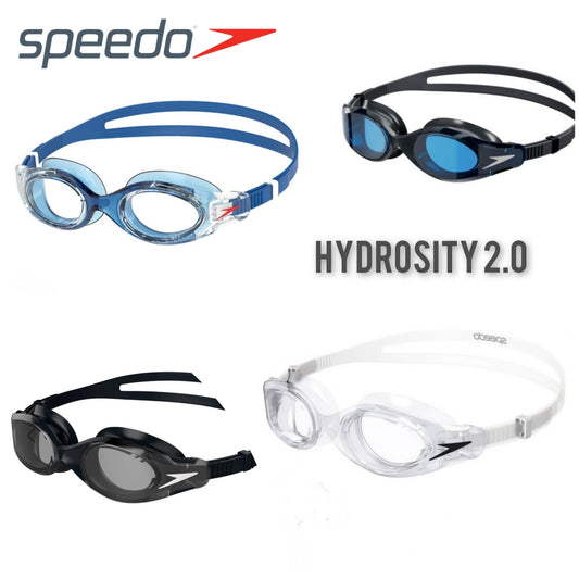 Speedo Hydrosity 2.0 Goggles - Black/Grey, Grey/Blue, Blue/Clear, Clear/White