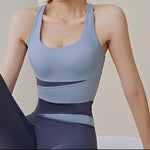 Womens Atheleisure Sports Active Wear Bra Top Fitness Yoga Gym Ladies Clothing