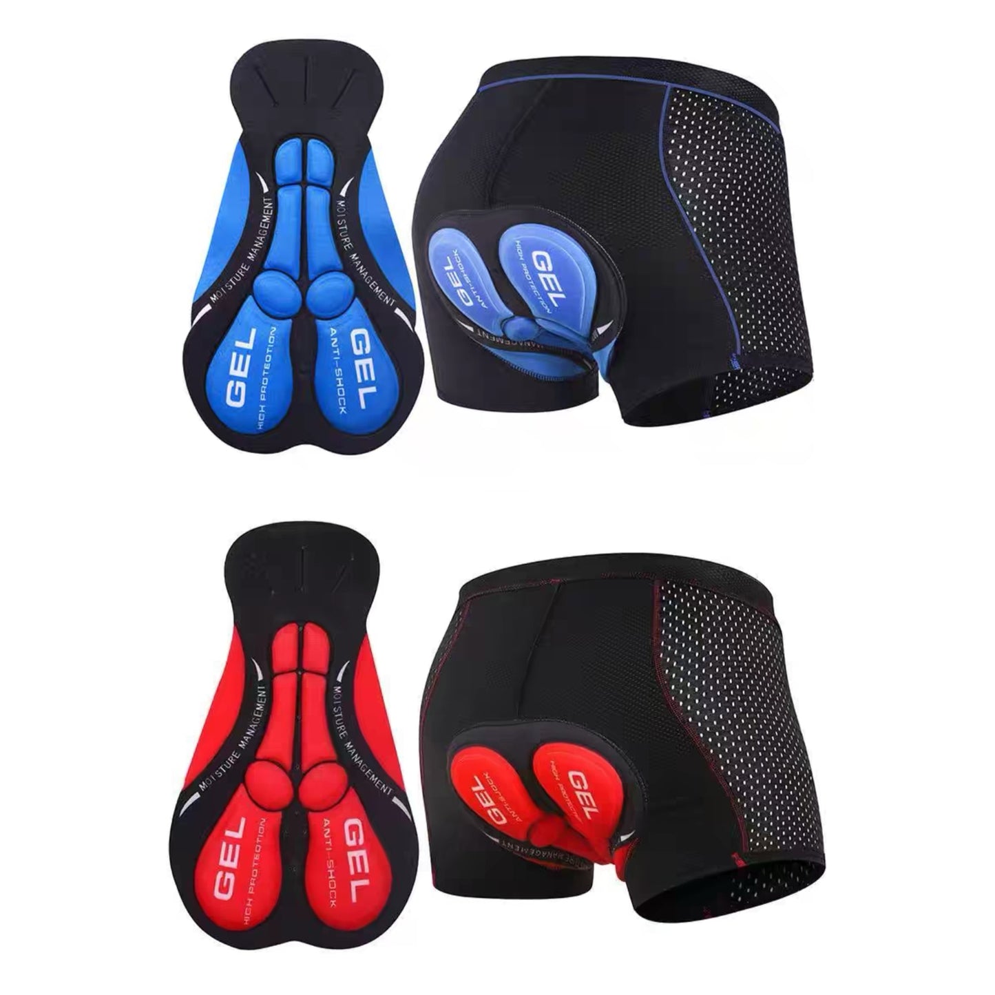 AMB Sports Gel Padded Bike Bicycle Cycling Underwear Shorts Pants