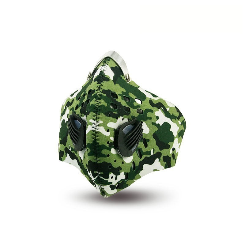 Altitude Training Anti-Dust Carbon Cough Sneeze Filter Cycling, Running Workout Mask