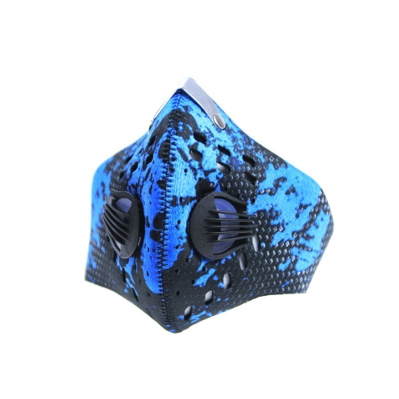 Altitude Training Anti-Dust Carbon Cough Sneeze Filter Cycling, Running Workout Mask