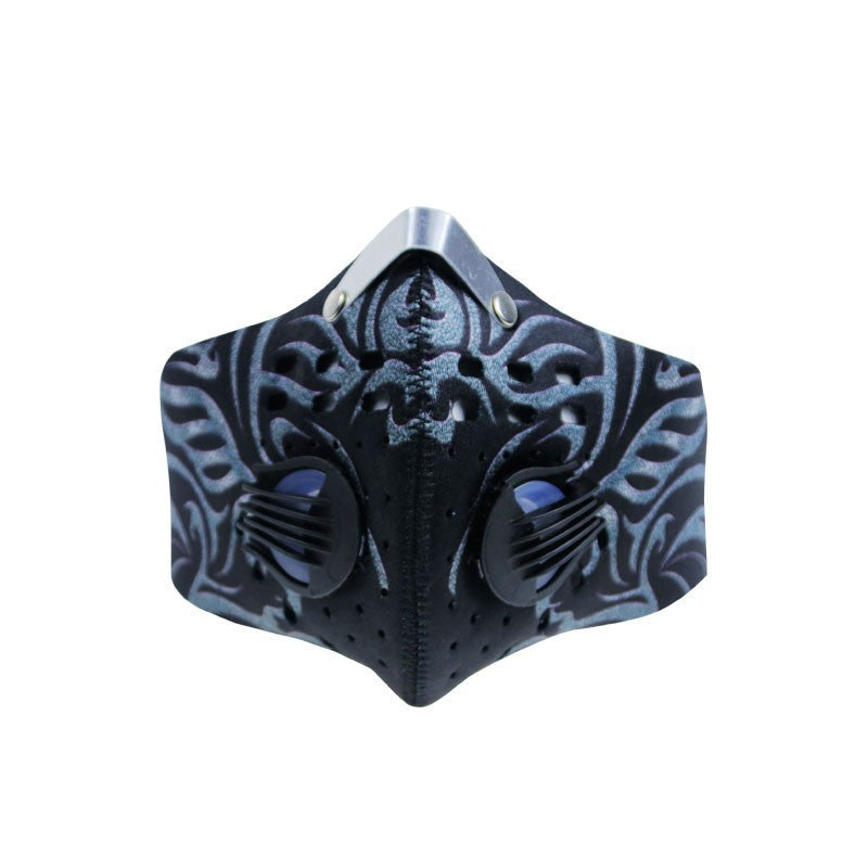 Altitude Training Anti-Dust Carbon Cough Sneeze Filter Cycling, Running Workout Mask