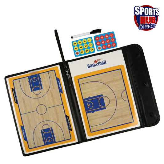 Basketball Coaching Board Coaches Clipboard Tactical Kit Dry Erase W/ Marker