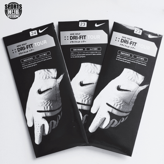 Nike Dri-Fit Tour Golf Glove - Lefthand White Size
