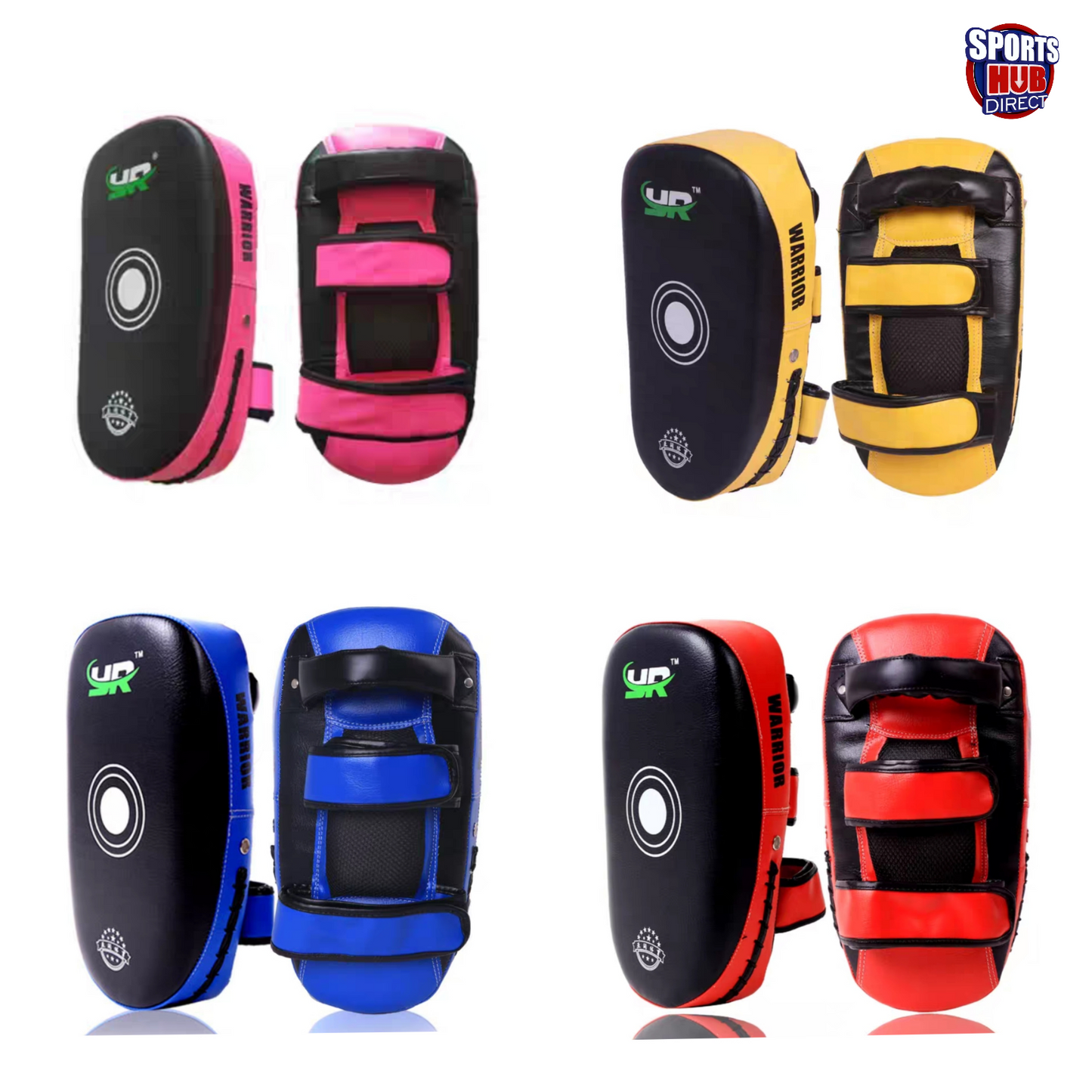 YR Kick Boxing Strike Arm Pad MMA Focus Muay Thai Punch Shield Kicking Sold as Pair