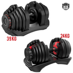 AMB Sports Adjustable Dumbbells Weights with Tray