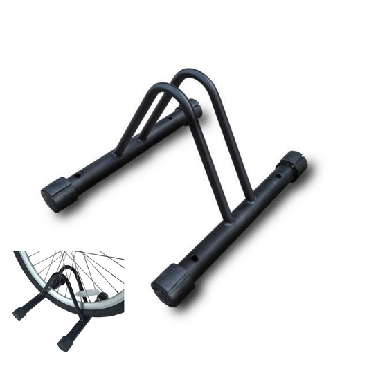 Single Slot Bike Cycling Rack for Front and Rear Wheels