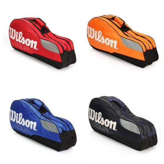 Wilson Tennis Racquet Single Shoulder Bag with Shoe Compartment Fits 4 Racquets