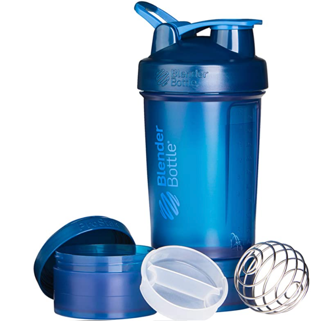 Prostak BlenderBottle V1 & V2 22 oz Capacity Twist n' Lock System Sports Drink Shaker Mixer BPA Free
