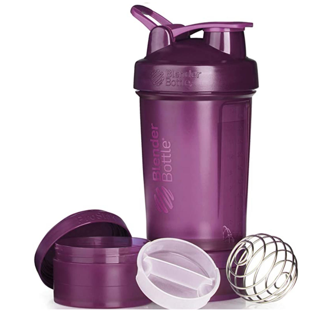 Prostak BlenderBottle V1 & V2 22 oz Capacity Twist n' Lock System Sports Drink Shaker Mixer BPA Free