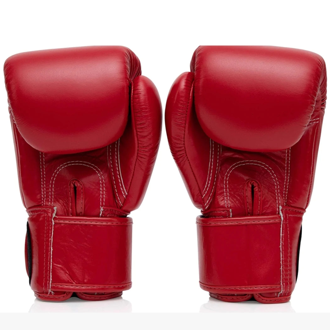 Fairtex BGV1 Single Colour Full Leather Boxing Muay Thai Gloves