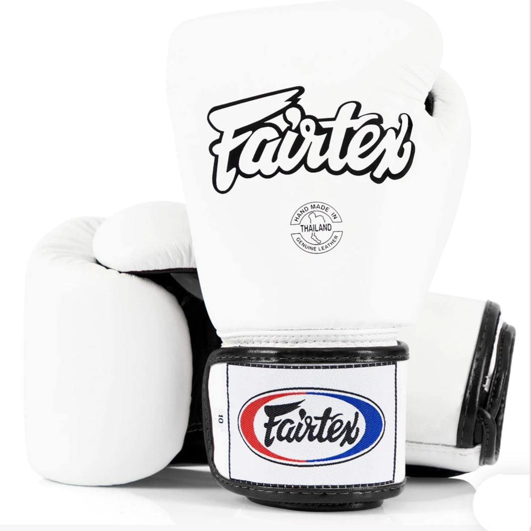 Fairtex BGV1 Single Colour Full Leather Boxing Muay Thai Gloves