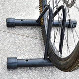 Single Slot Bike Cycling Rack for Front and Rear Wheels