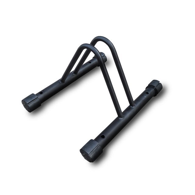 Single Slot Bike Cycling Rack for Front and Rear Wheels