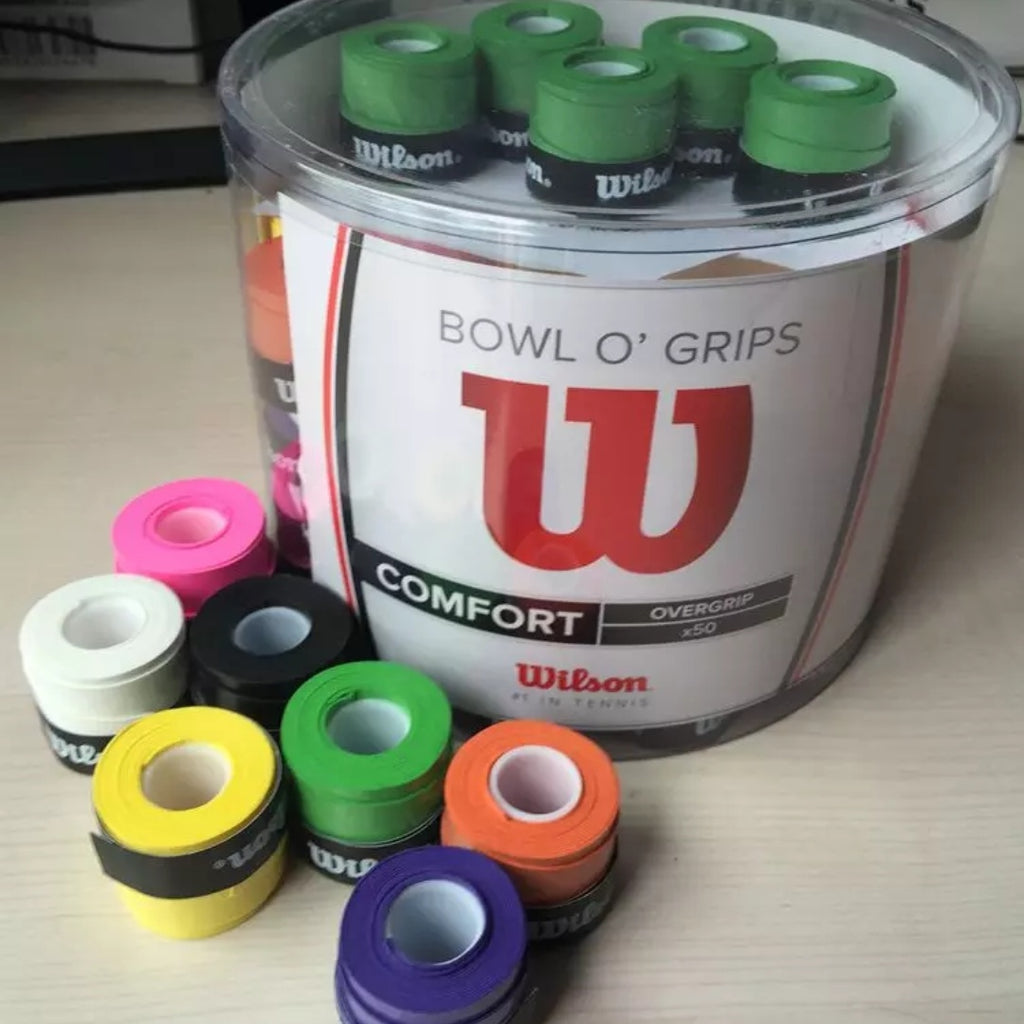 Find the best Wilson Overgrip for your tennis racquet; & a reminder to  change your overgrips! 